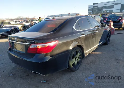 2012 Lexus Ls 460 z USA, uszkodzony, nr VIN JTHBL5EF8C5112139